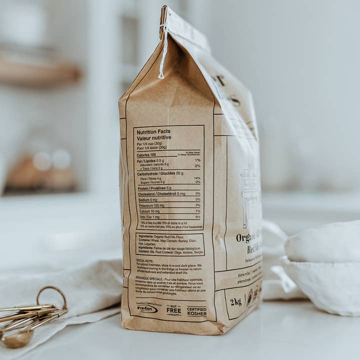 Better Basics Milling - Wholesale Flour - Organic All-Purpose Red Fife Flour1
