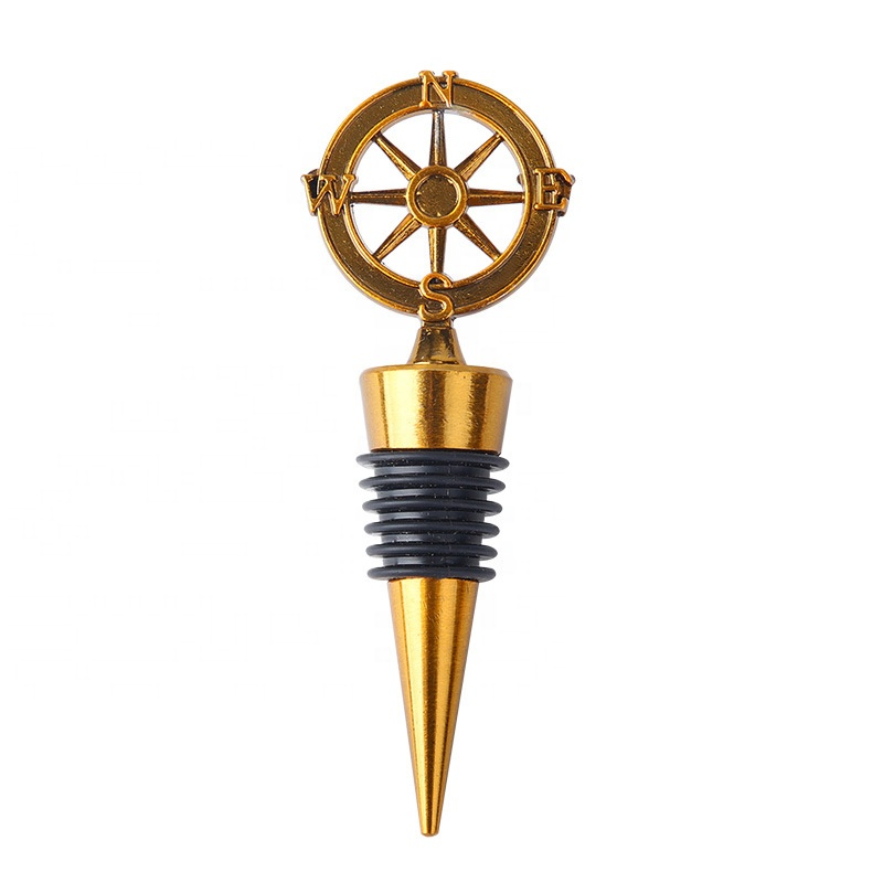 Sostraw & SmartThings - Wholesale Wine Stopper - Bottle Stopper - Traveller - Gold or Silver3
