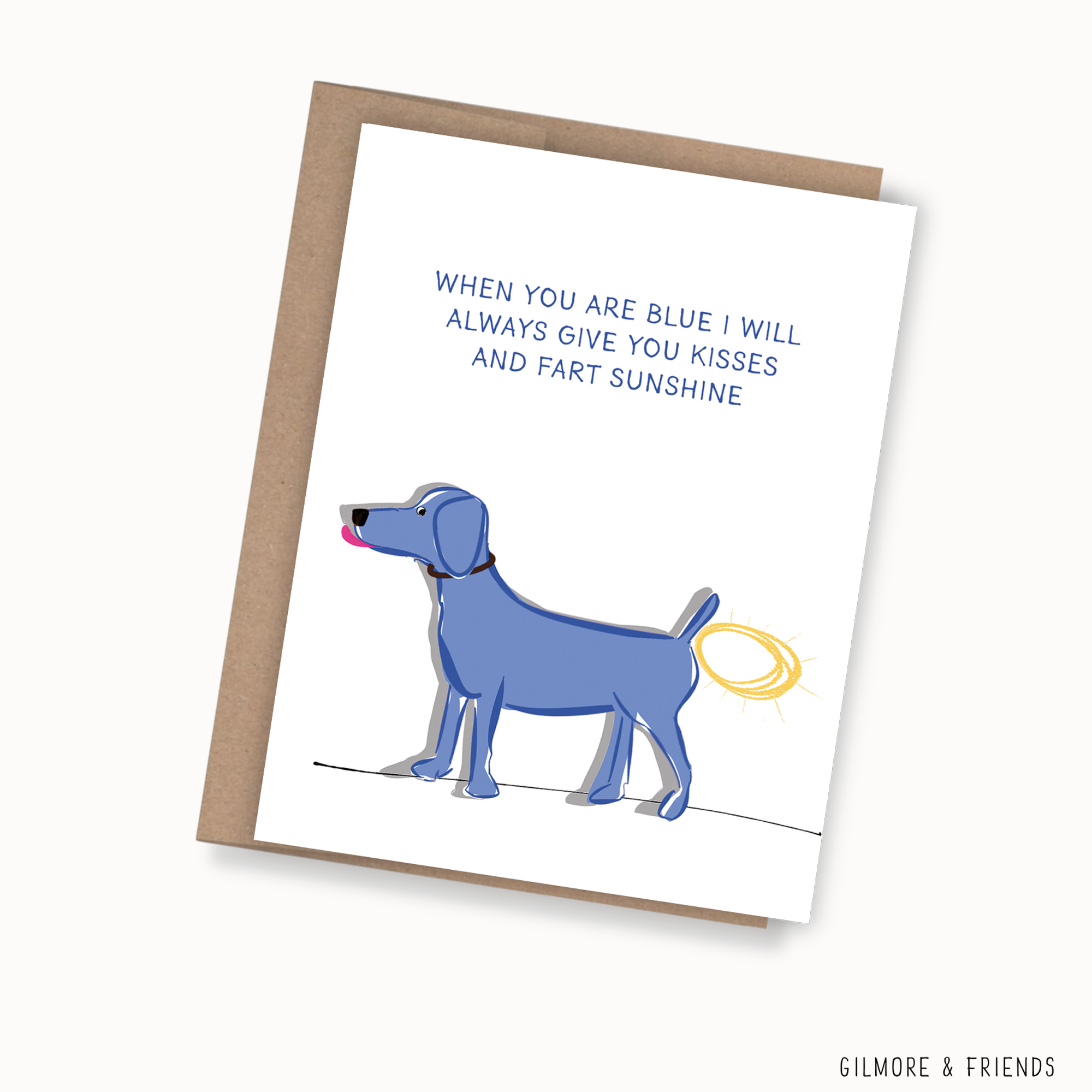 Gilmore & Friends – postal de incentivo por atacado – Cartão de incentivo I Fart Sunshine0