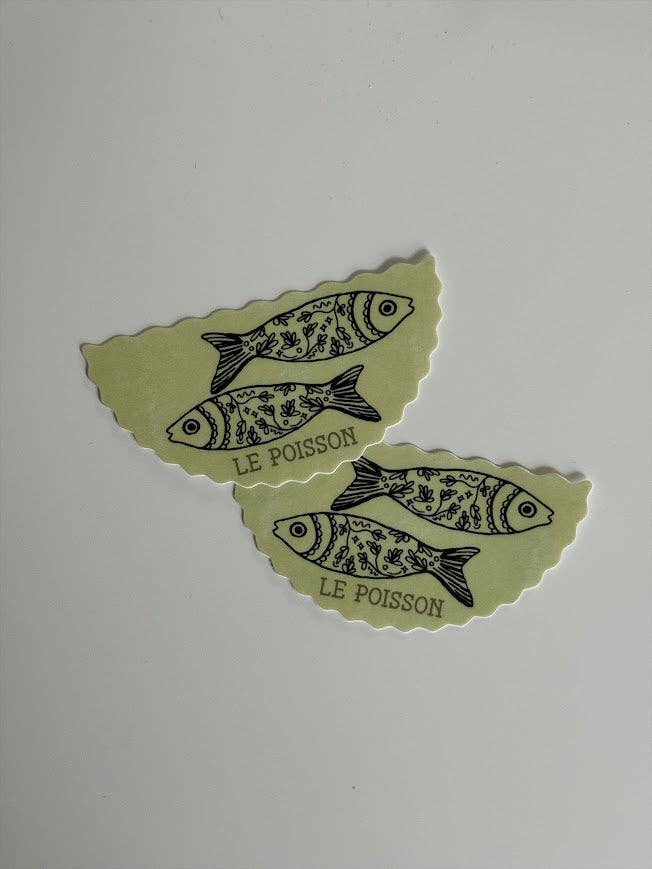 kash co studio - Wholesale Sticker - Le Poisson Sticker2