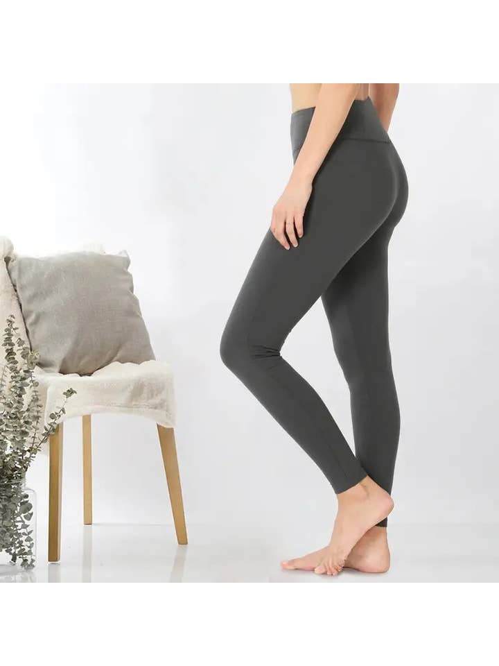 42POPS - Wholesale Athletic/Lounge Leggings - Women's - ",, Waistband Full Length Leggings