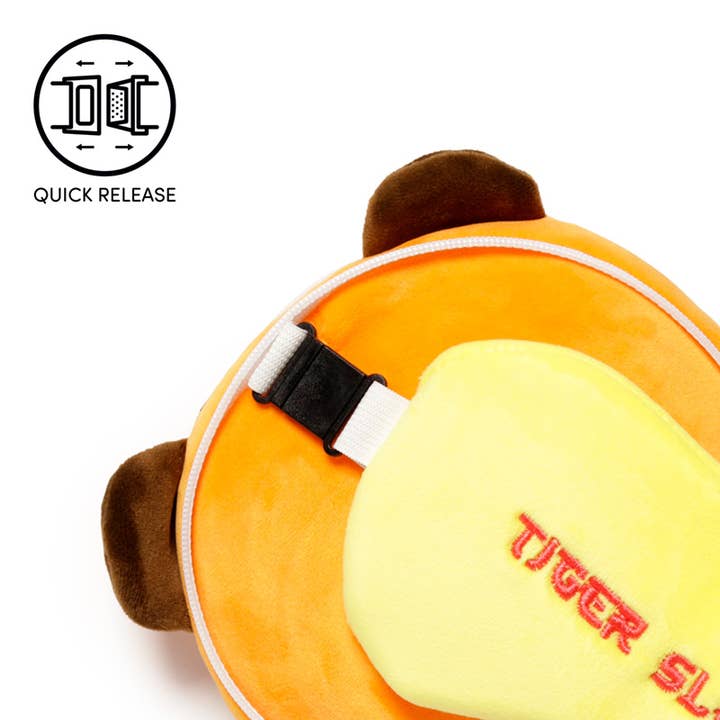 Puckator EU - Wholesale Reiskussen - Relaxeazzz Tiger ronde pluche reiskussen & oogmasker4