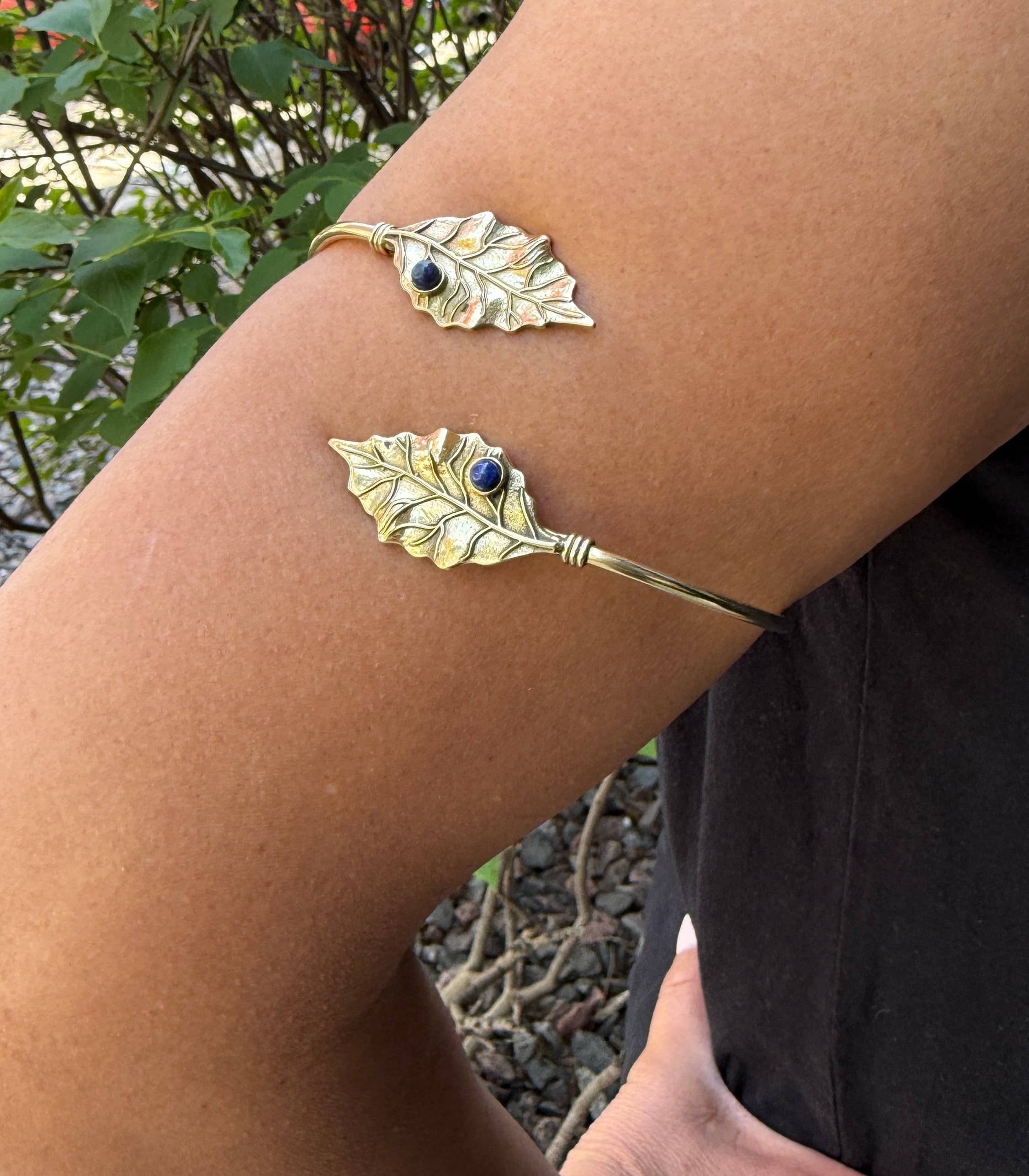 Lungta Imports - Wholesale Charm/Dangle Bracelet - Handcrafted Arm Cuff Bracelet Armlet Armband With Stones11