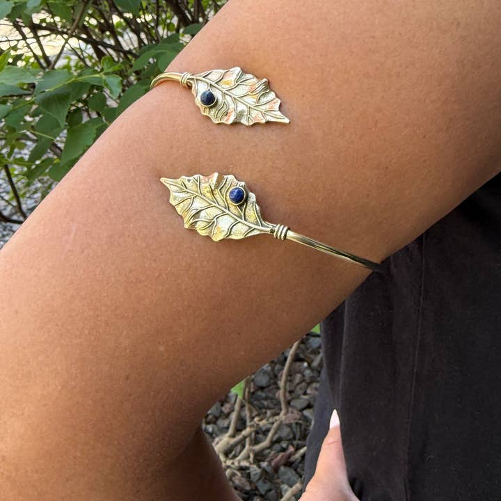 Lungta Imports - Wholesale Charm/Dangle Bracelet - Handcrafted Arm Cuff Bracelet Armlet Armband With Stones11