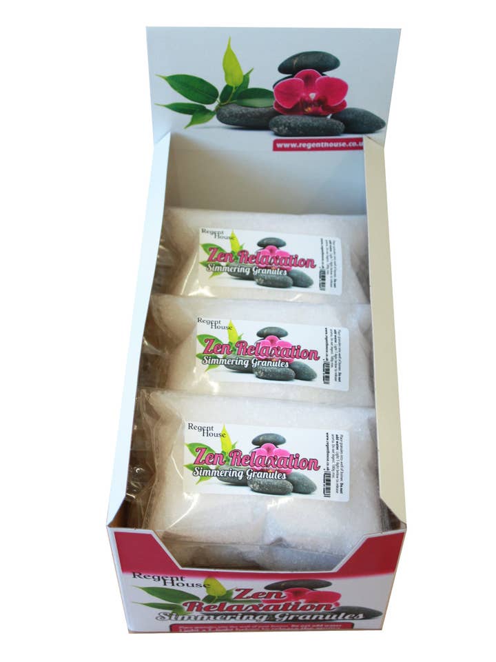 Zen Relaxation Simmering Granules for wholesale by Regent House