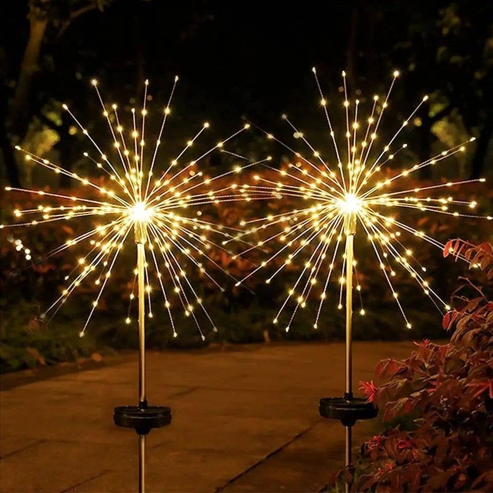 VIGOR - Wholesale Outdoor/Lawn Light - Decorative Fairy Lights With Stake Solar Firework Light Outd11