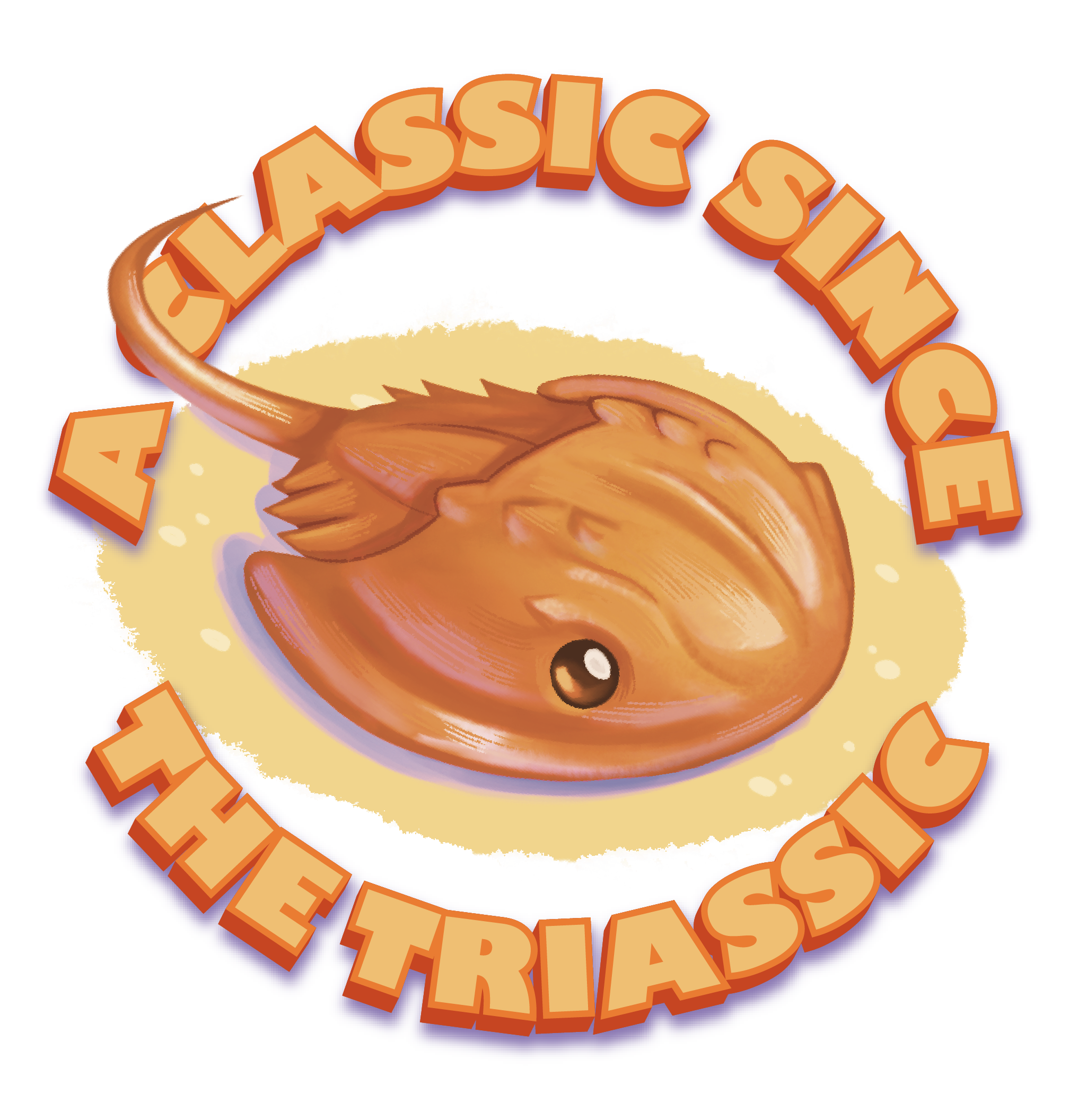 Rextooth Studios - Wholesale Sticker - Horseshoe Crab Sticker0