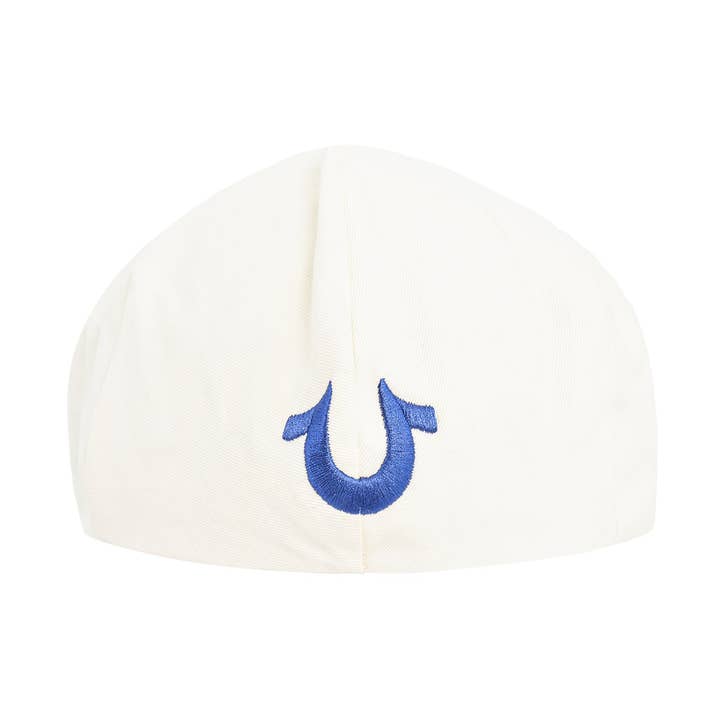 True Religion Newsboy Ivy Cap With Horseshoe Logo On Back,Off White for wholesale by True Religion