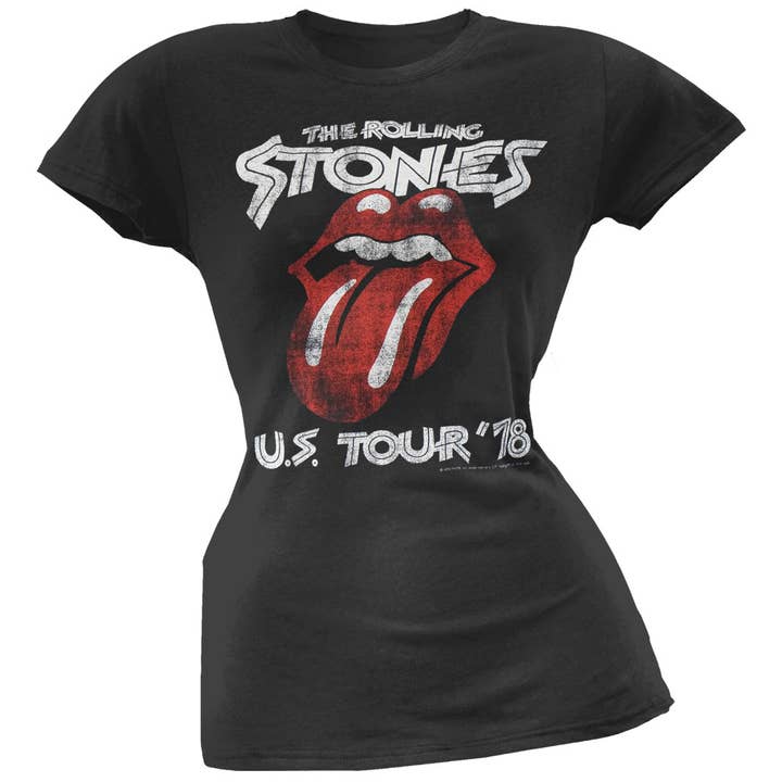 Rolling Stones - US Tour 78 Women's Juniors T Shirt for wholesale by Official Store