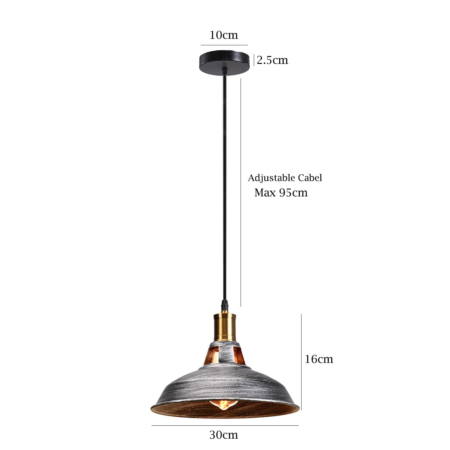 Ledsone – wholesale Chandelier/hanging light – Vintage Industrial Chandelier Pendant Light2