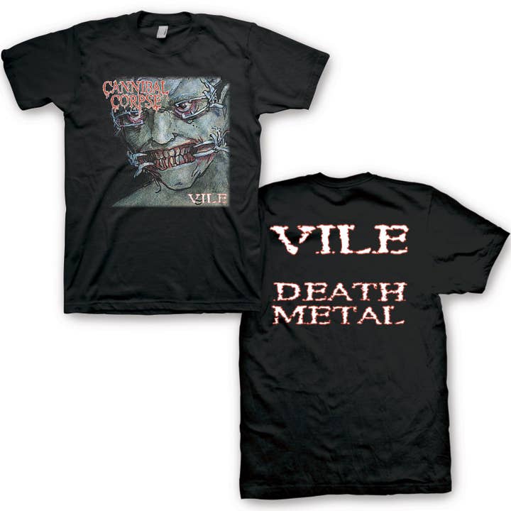 Manic Merch - Wholesale T-shirt (graphic) – unisex - Cannibal Corpse - Vile - Graphic Tee