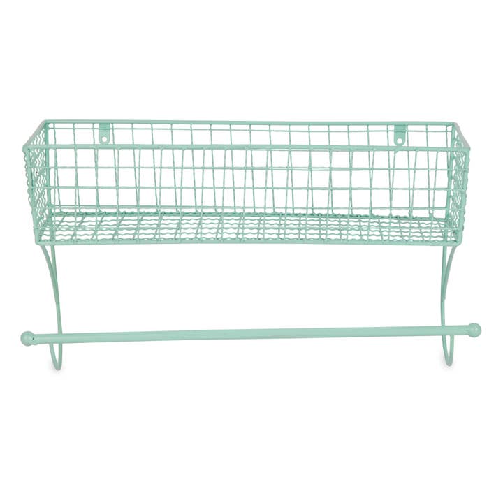 Welcome Home Unbeatable Deals - Wholesale Towel Holder/Hanger - Large Aqua Farmhouse Towel Rack1