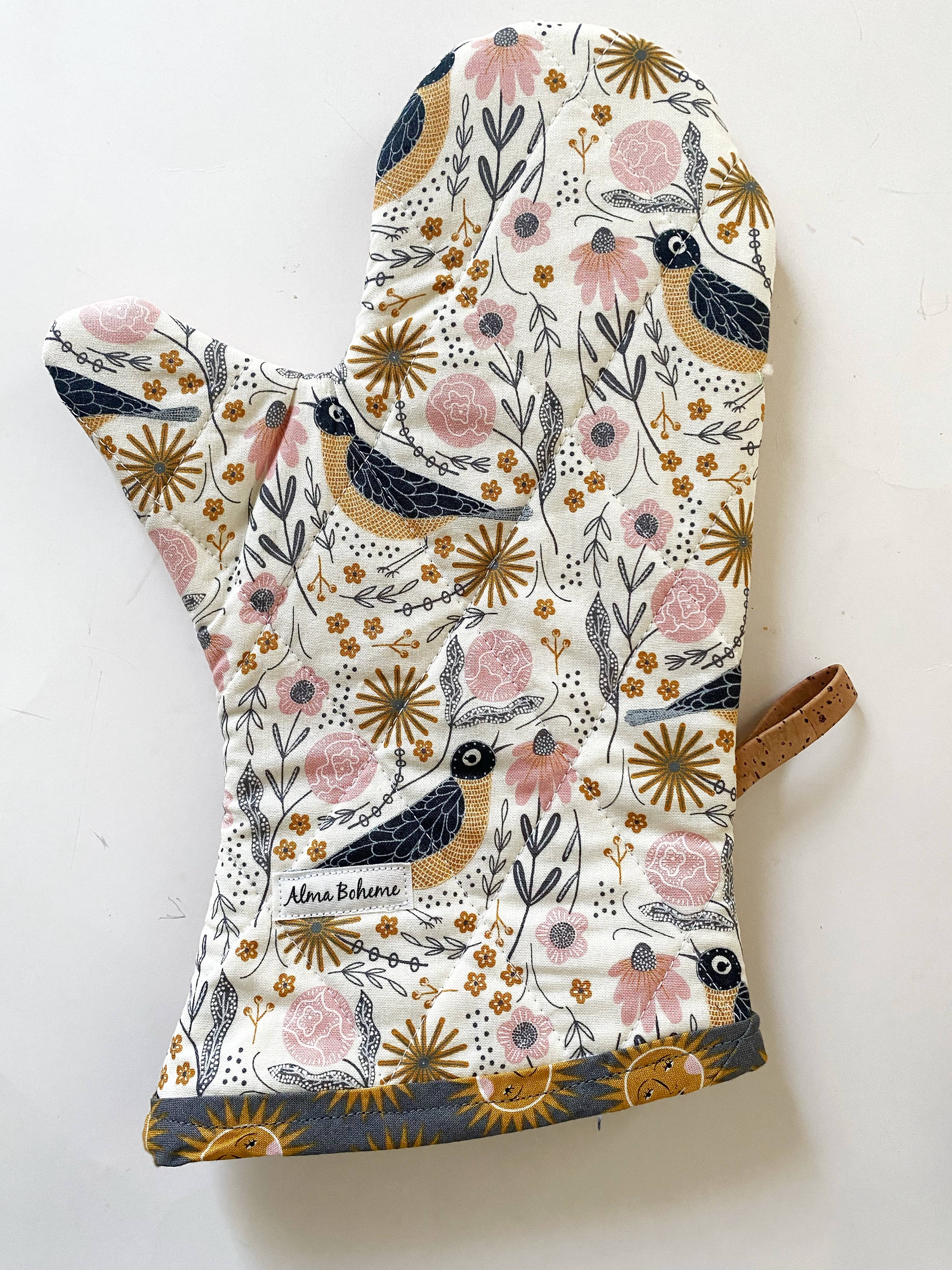 Alma Boheme Handmade - Venta al por mayor Manoplas para horno/ollas - Manopla de horno de corcho y algodón25