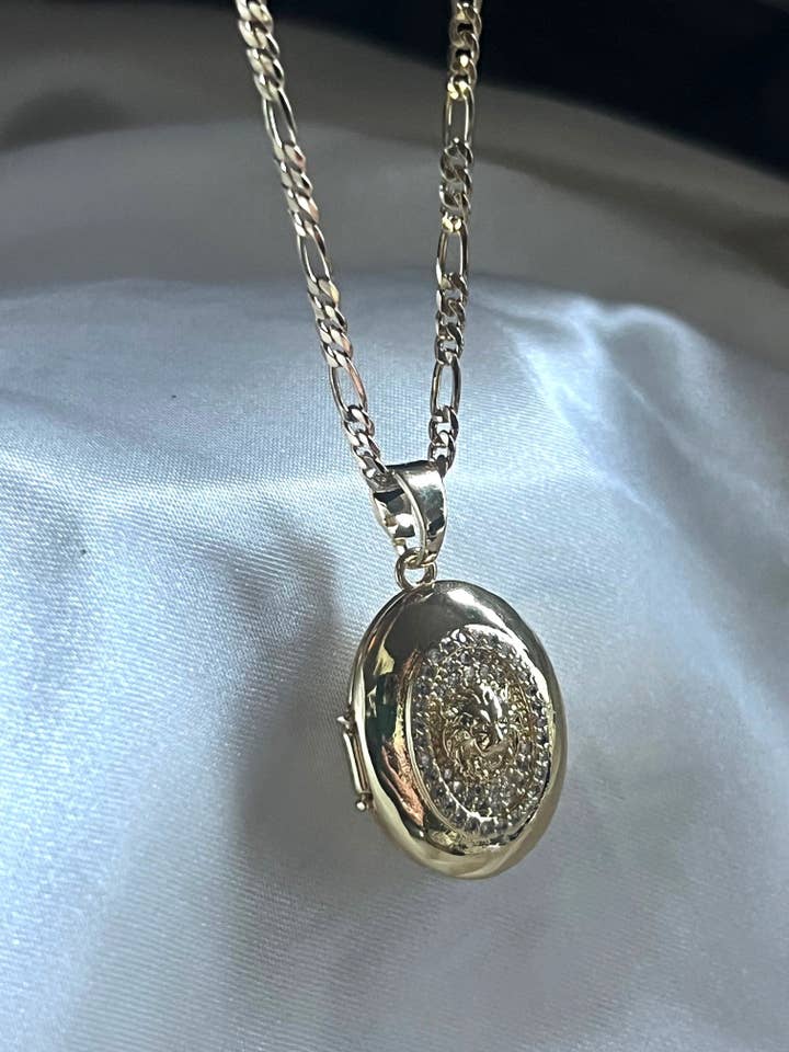 Sasha Lioness Locket for wholesale by GALYNT