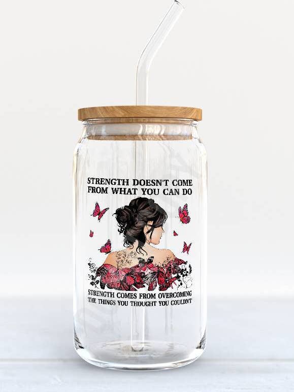 Sterkte; IJskoffiesglas; ALLEEN GLAS voor wholesale door LovealwaysDesignsUS