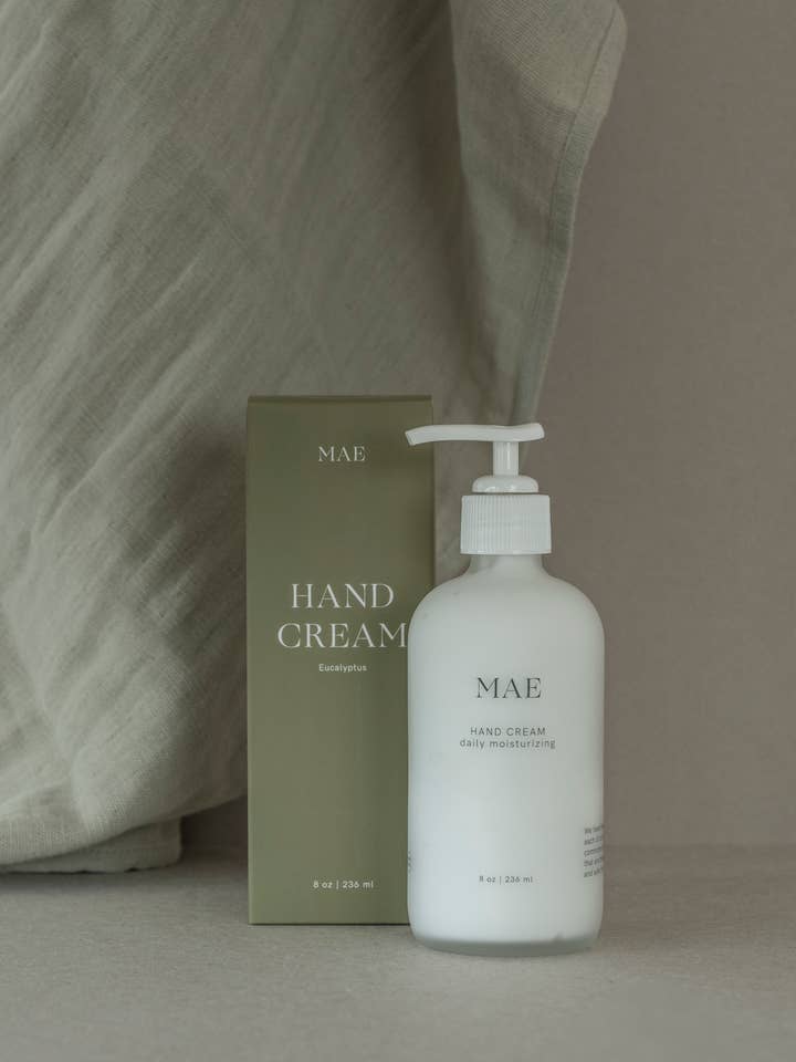 Eucalyptus Moisturizing Hand Cream - Vegan, Essential Oil for wholesale by MAE
