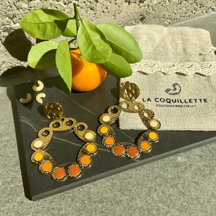 La Coquillette - Wholesale Dangle Earrings - AMBRA1