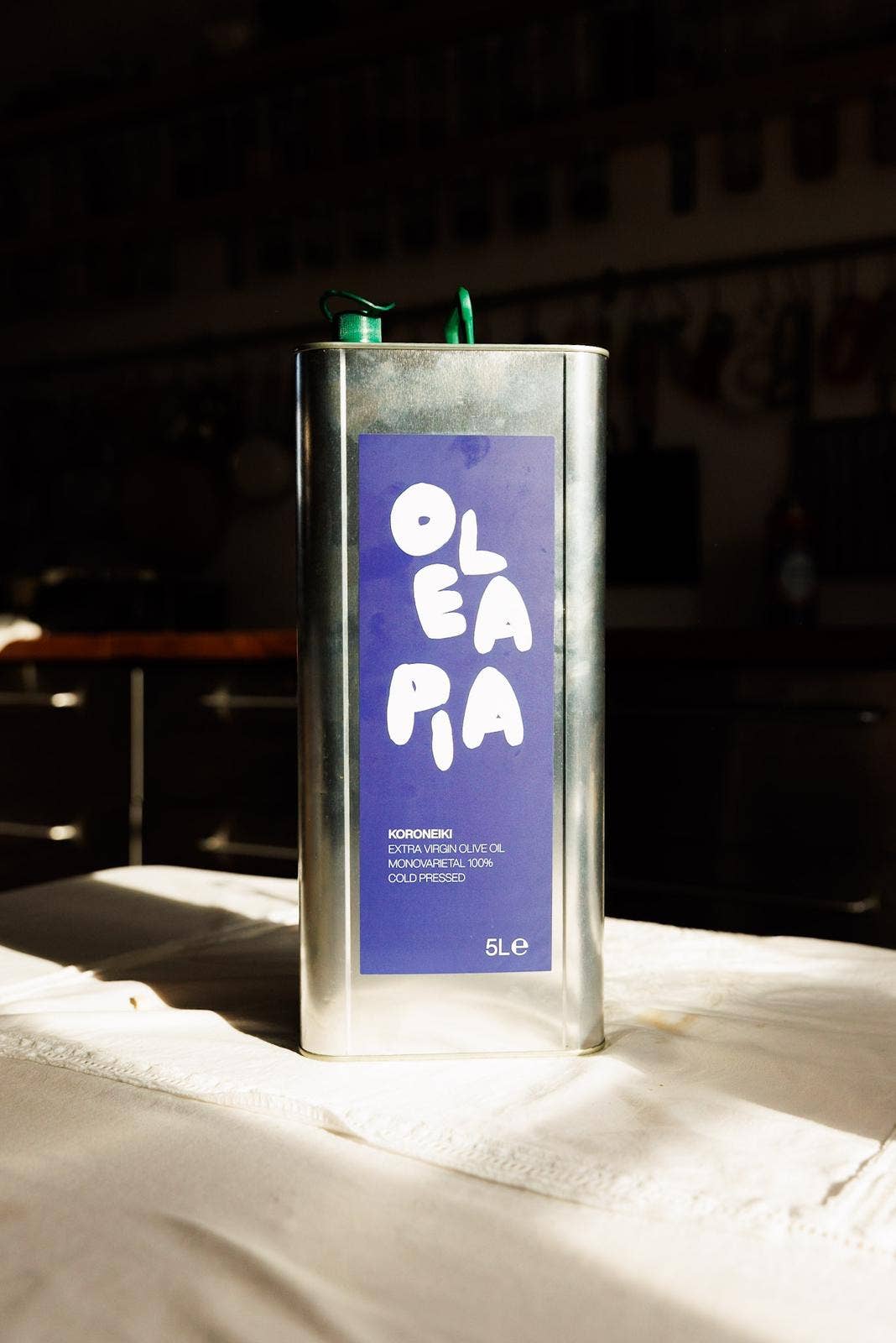 OLEA PIA - Wholesale Olive Oil - Koroneiki Monovarietal Extra Virgin Olive Oil 5L0