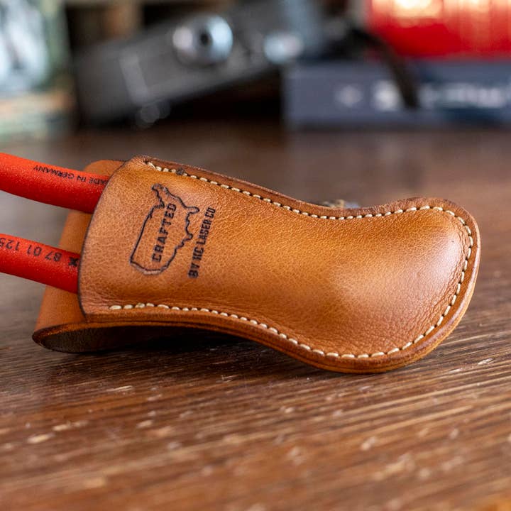 Kc Laser Co - Wholesale Pocket Knife/Holder - Knipex 5 Inch Plier Leather Belt Holster Case3