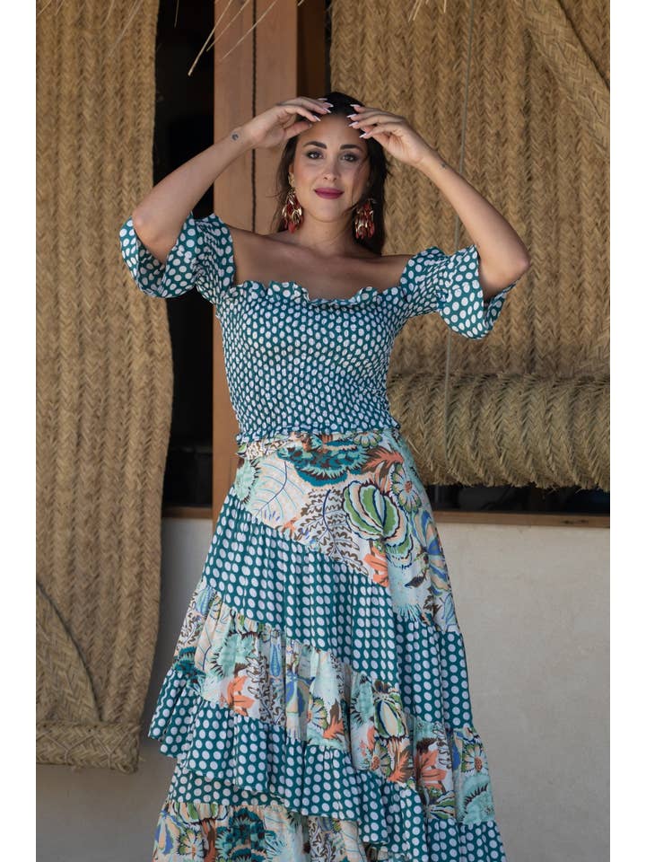 Vendaval Natura Sunset & Moon Skirt for wholesale on Faire2