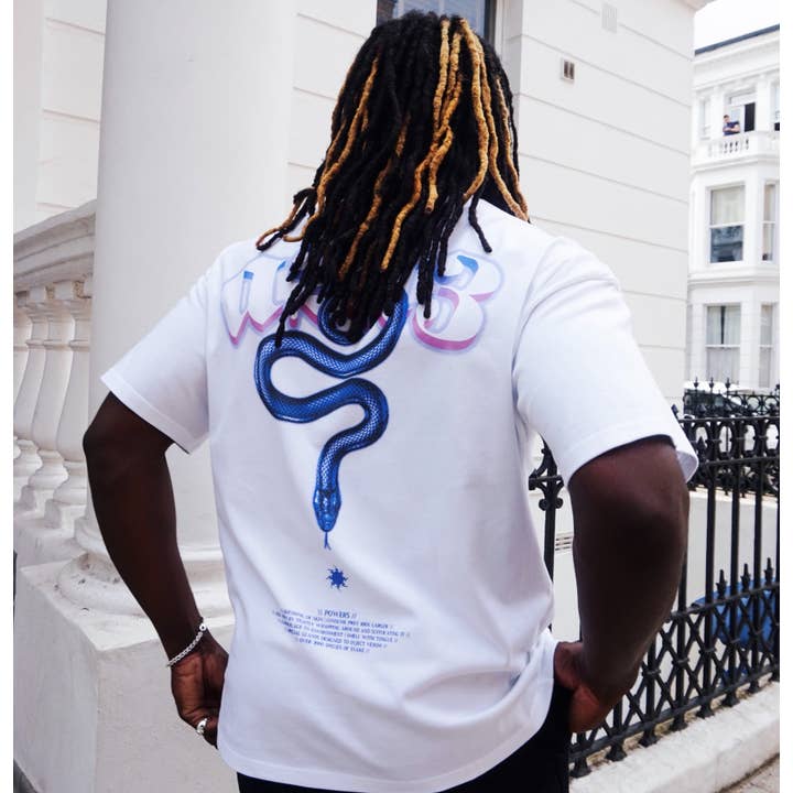 Snake.co Tee White for wholesale by a2a3