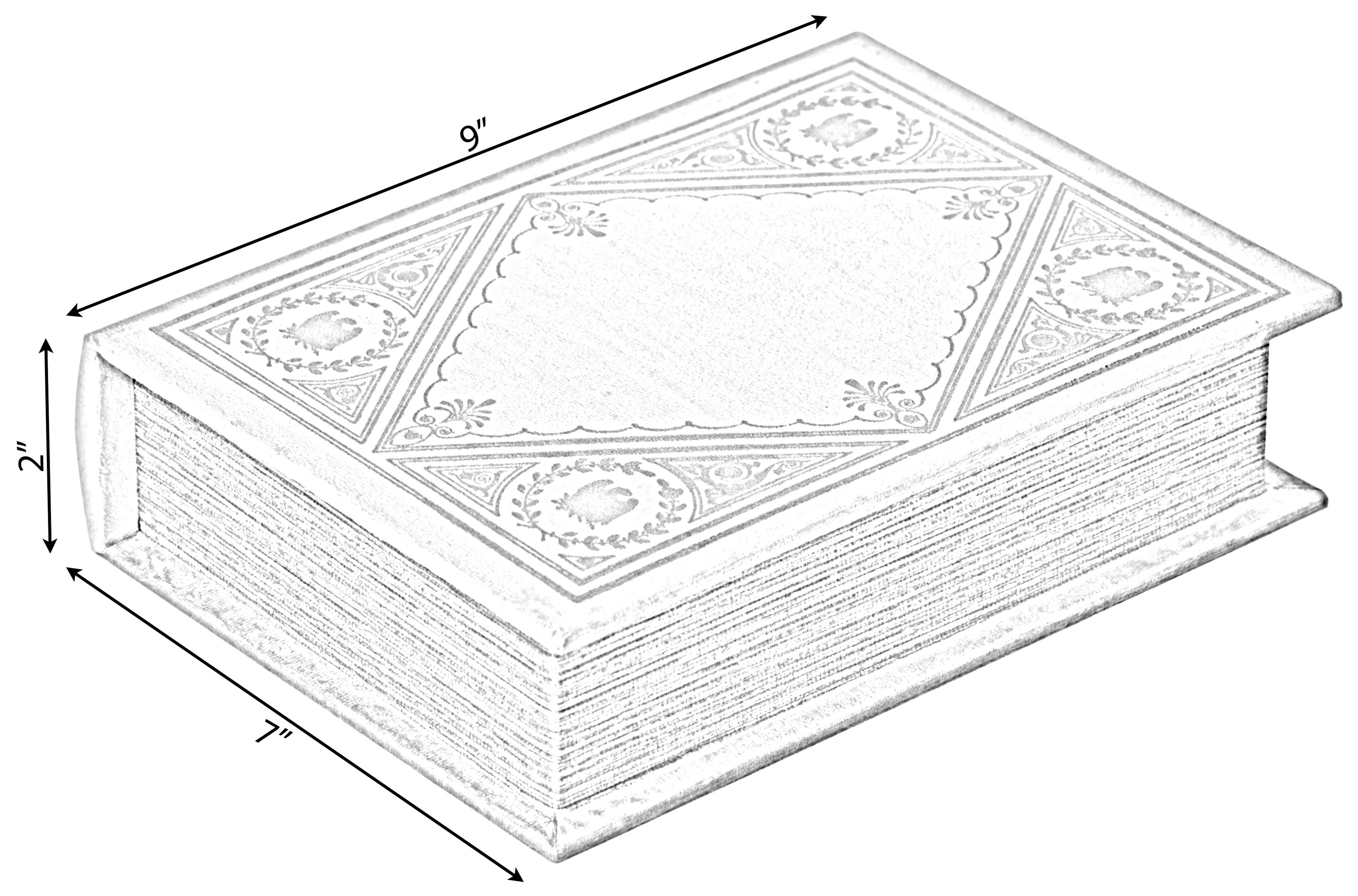 Quickway Imports - Wholesale Jewelry Box/Organizer - Decorative Vintage Book Shaped Trinket Storage Box11