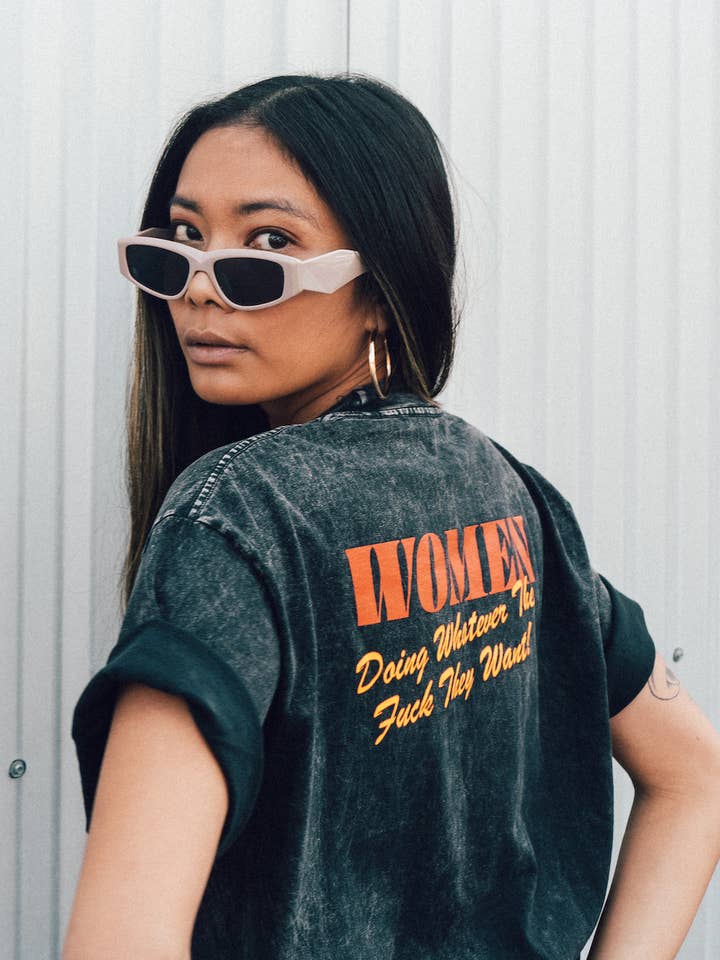 Women Doing What They Want Tee for wholesale by Rebel Soul Collective
