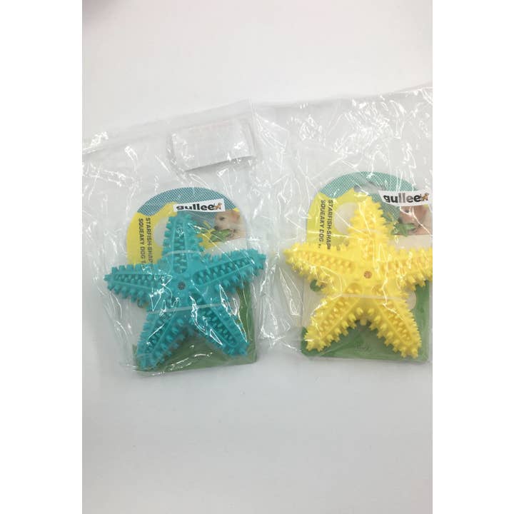 PR GROUPS LLC - Wholesale Pet Chew Toy - Dog - Star Fish Dog Teeth Cleaning Chew Toy