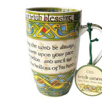 Ancient Irish Blessing Mug for wholesale by Dublin Gift Company