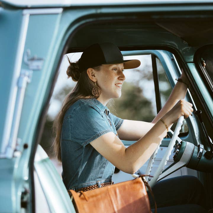Steel & Clover - Wholesale Dangle Earrings - Mackenzie Wooden Earring2