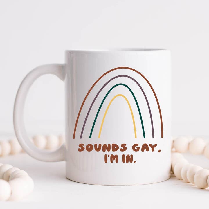 Tasse à café « Sounds Gay I'm In », LBGQT Cup pour la vente par Hm Mugs
