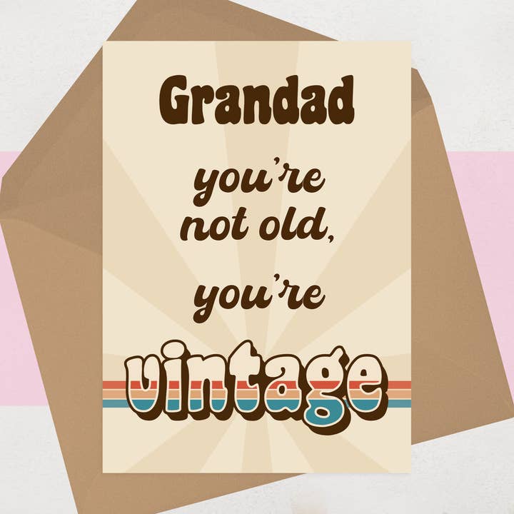 OCD Greeting Cards - Wholesale Birthday Card - Vintage Birthday Card - Funny Retro 60s, 70s Greeting Cards1