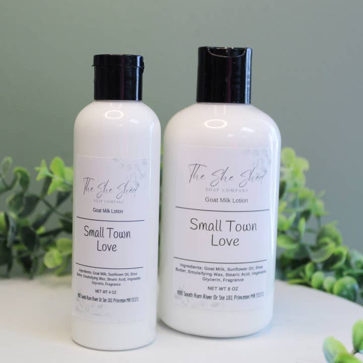 The She Shed Co - Wholesale Body Cream/Lotion - Goat Milk Lotion
2, 4, 8 & 16 Ounces