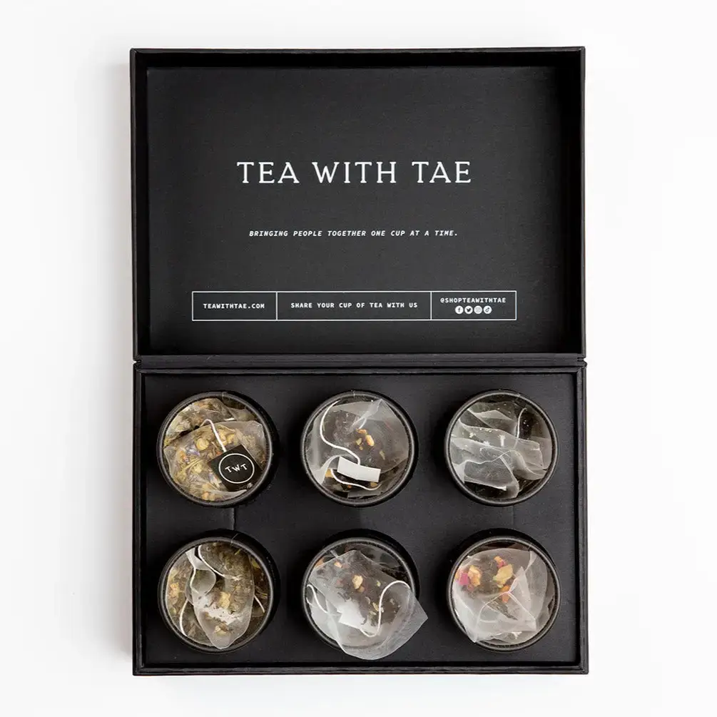 Tea with Tae – wholesale Tepåsar – Bästsäljare - Tea Bento Box® - Tépresentset5