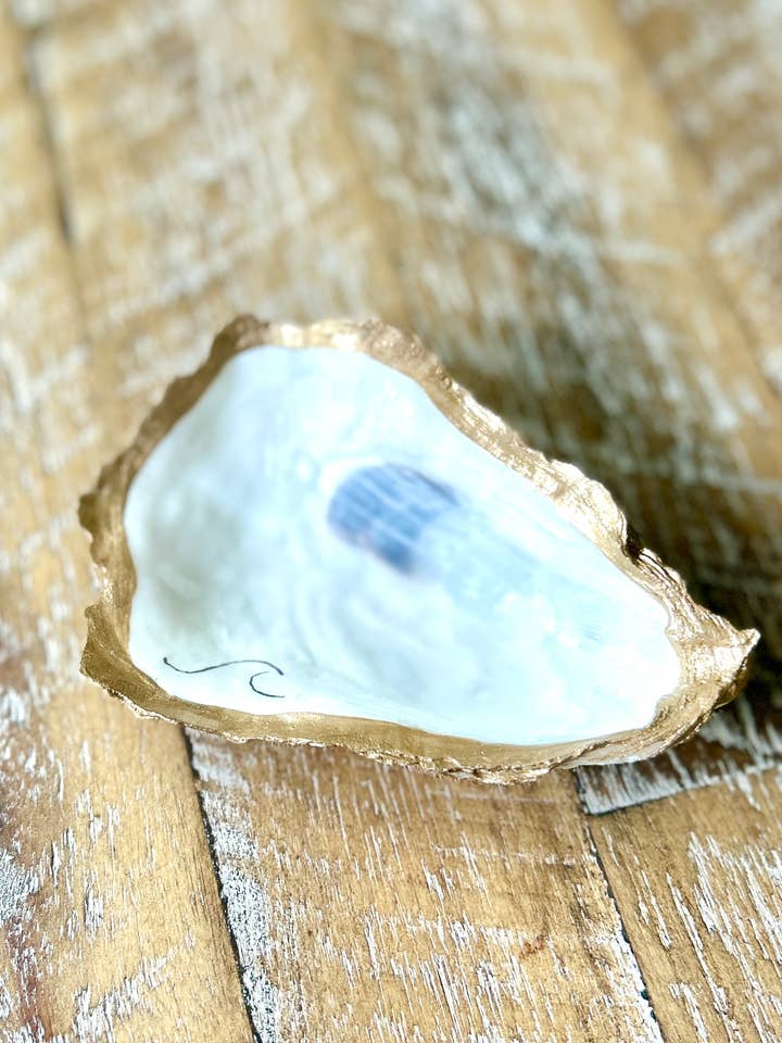 Wave - Oyster Jewelry and Trinket Dish for wholesale by Coast and Cork