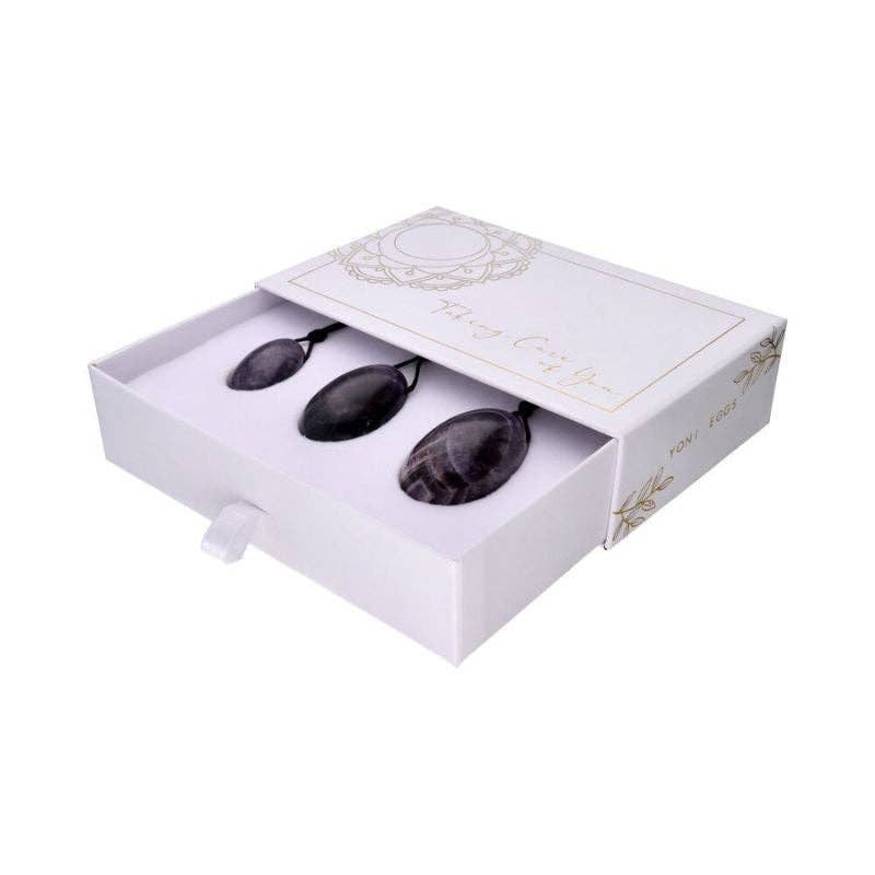 Casa Lotus - Wholesale Spiritual Stone/Crystal - Amethyst Yoni Egg Set0