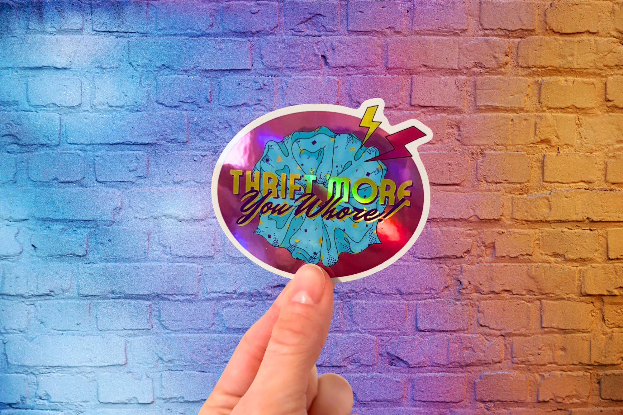 The Market Made - Wholesale Sticker - Thrift Themed Sticker | Sassy Sticker | Feisty Stickers11