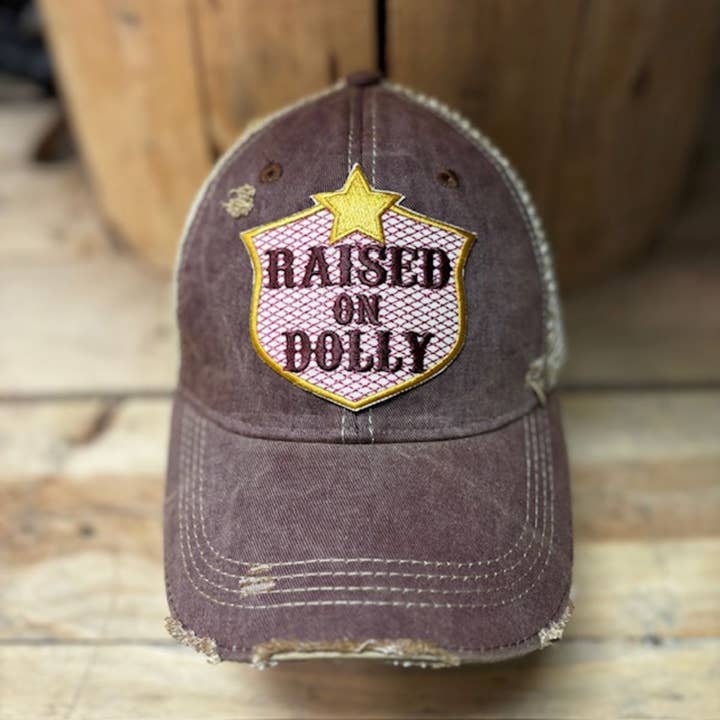 The Goat Stock - Wholesale Baseball Cap - Unisex - Raised on Dolly Hat~New Design~