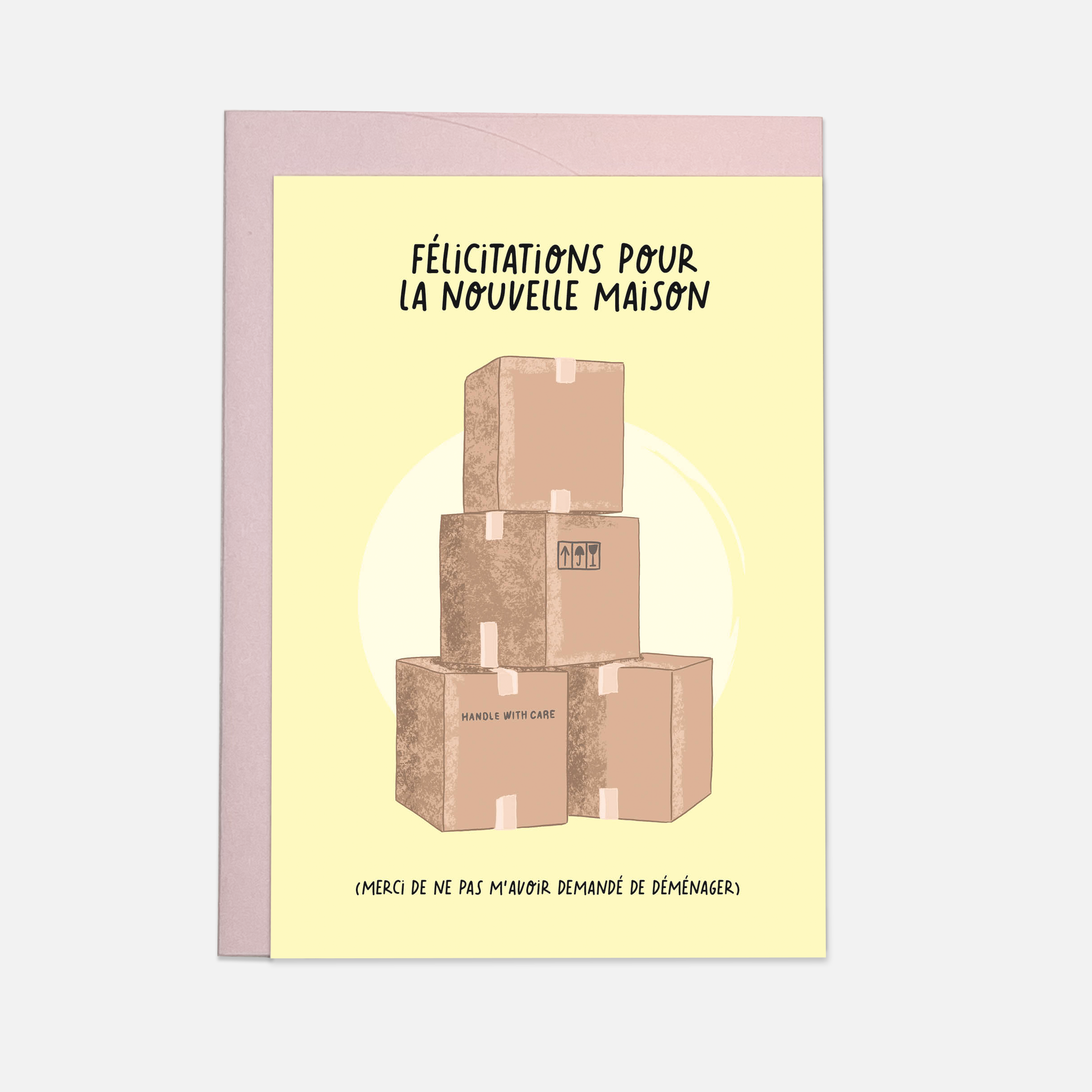 Kaart Blanche - Wholesale Congratulations Card - Happy new home greeting card (also in FR)3