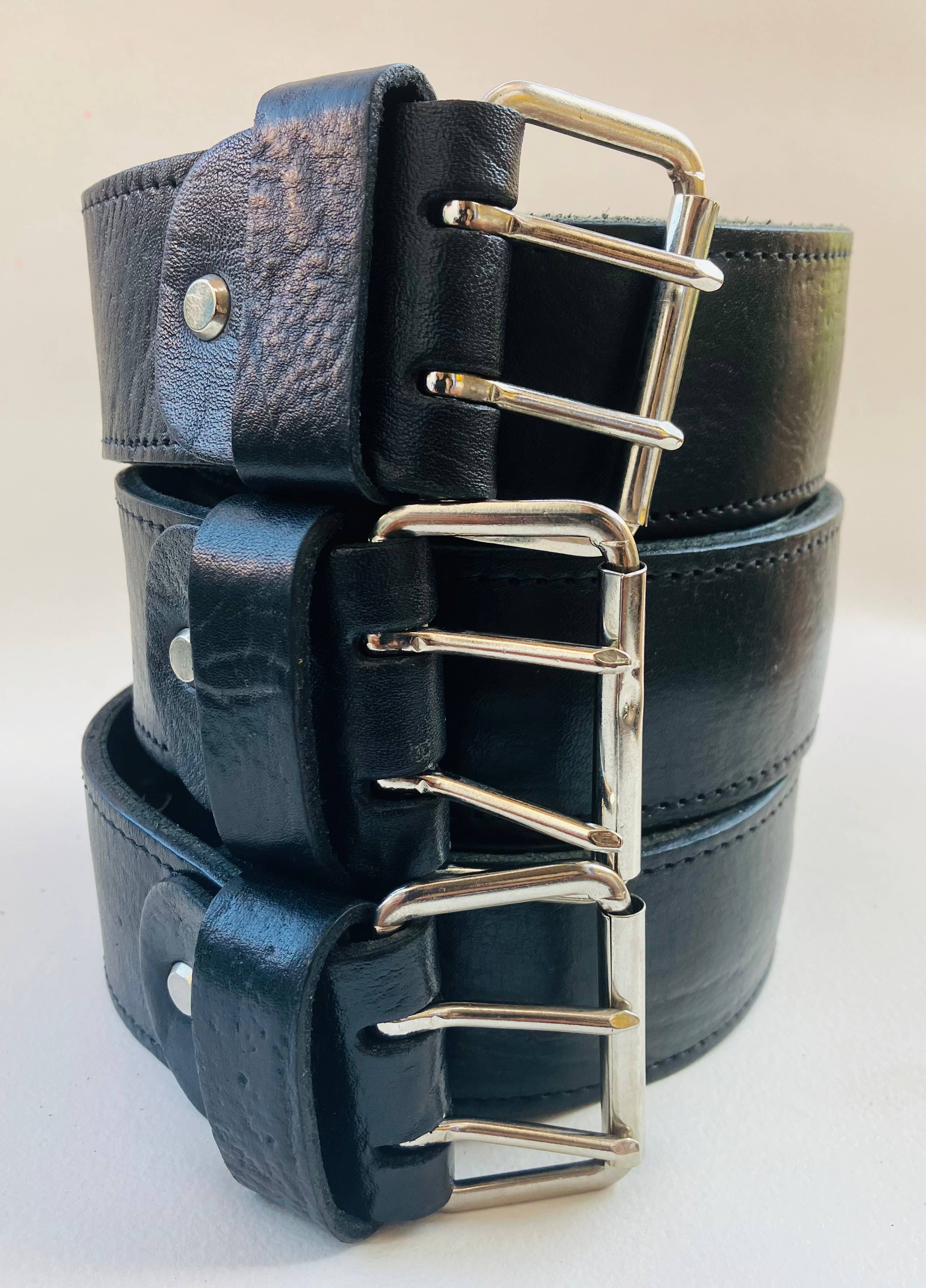 Black Money Belt, Security Belt, Leather Travel Belt for wholesale on Faire8