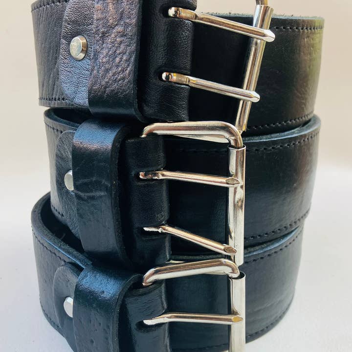 Black Money Belt, Security Belt, Leather Travel Belt for wholesale on Faire8