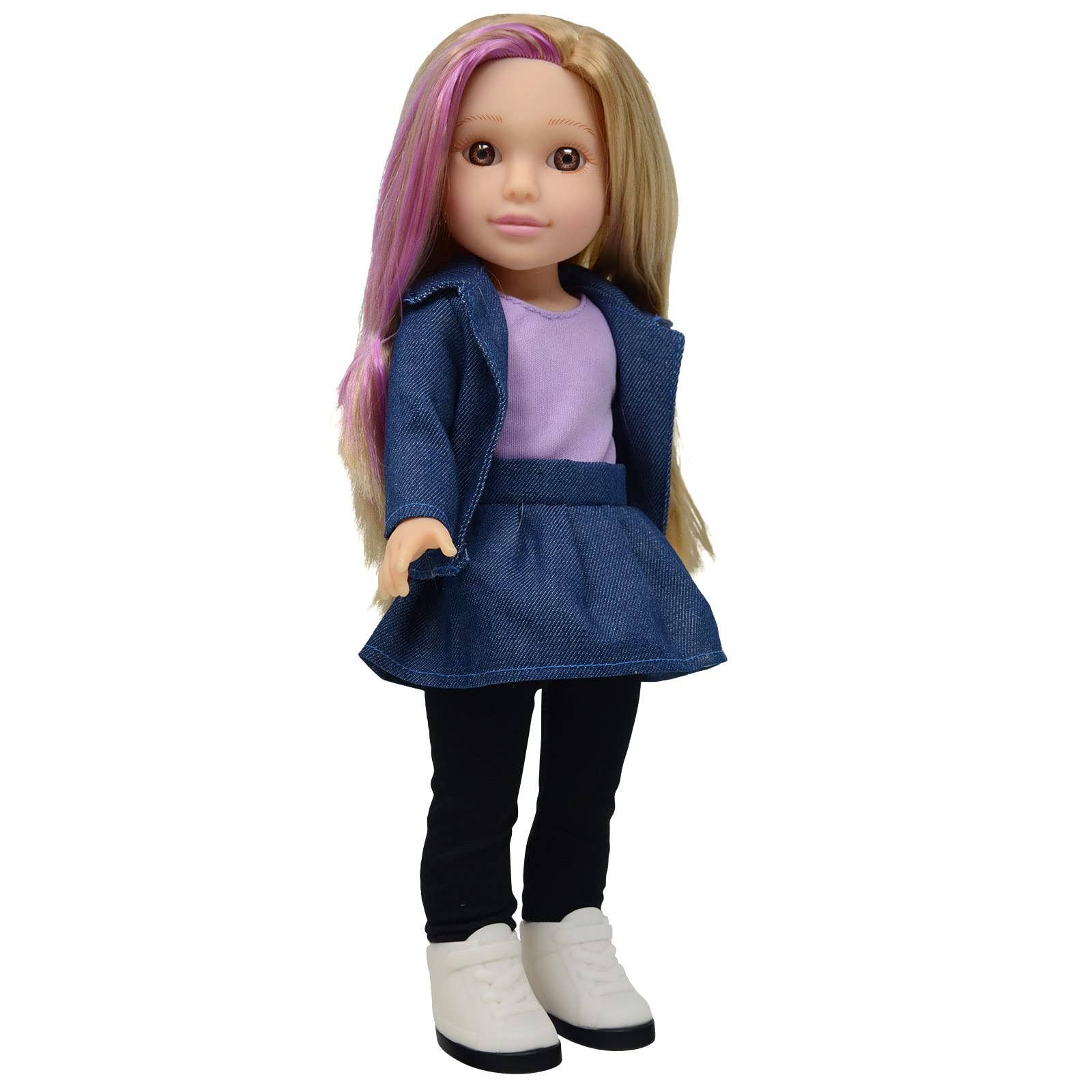 The New York Doll Collection - Wholesale Doll - Kids - Glamour Girlz 14" Poseable Fashion Doll0