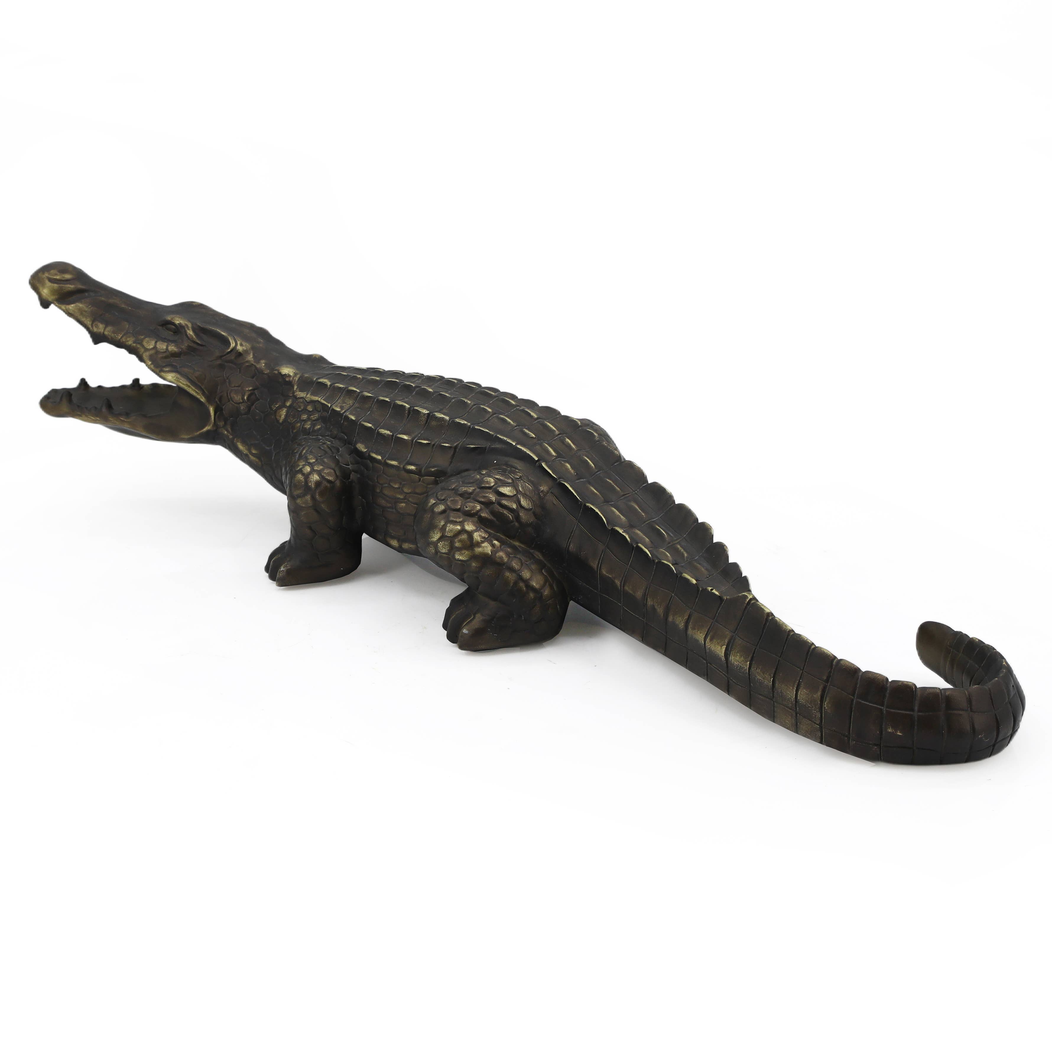 Modern World by Contrast Inc. – Engroshandel Pyntefigur – Stor krokodille2