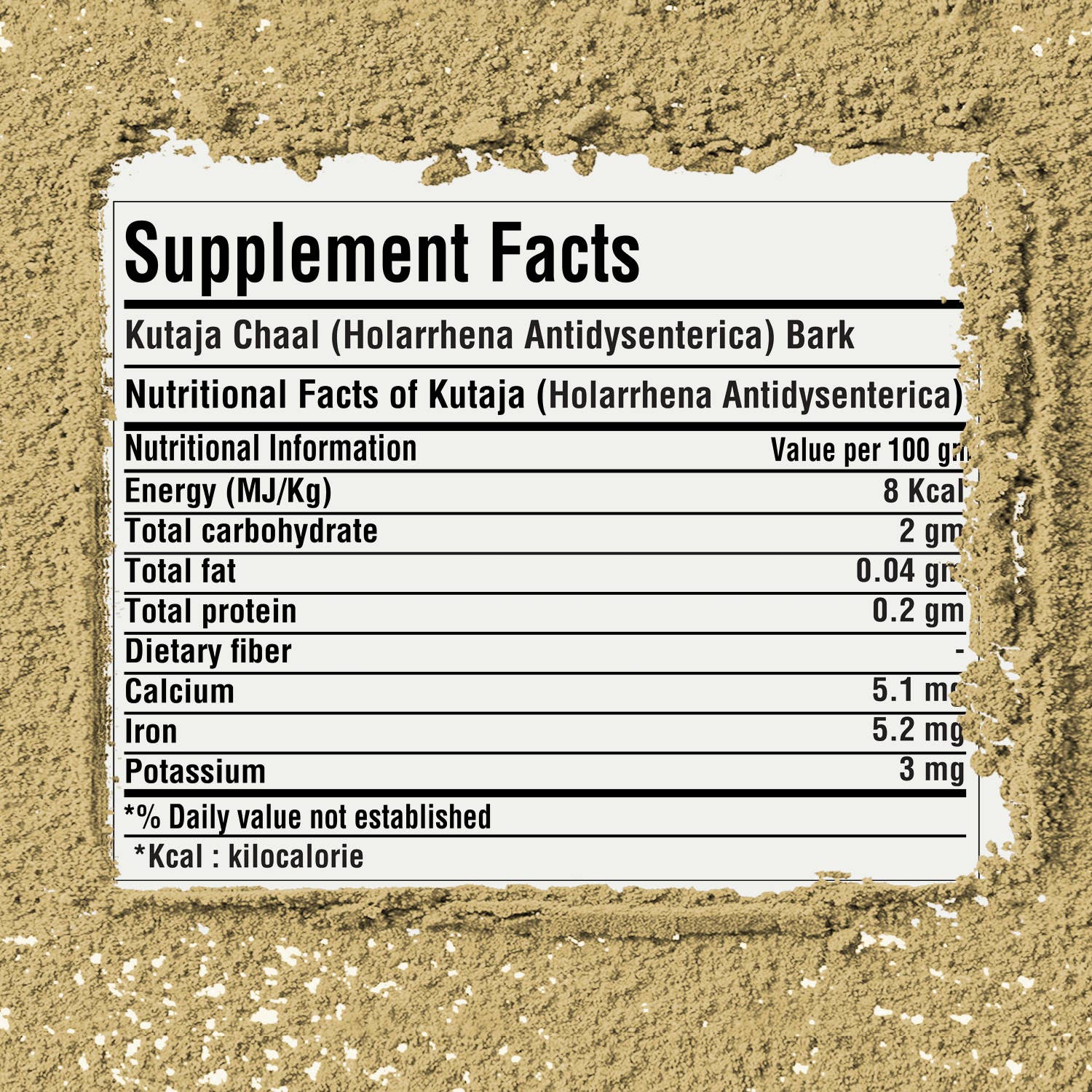 HerbsForever - Wholesale Protein/Superfood Powder - Kutaja Powder Holarrhena Antidysenterica Non GMO Vegan2