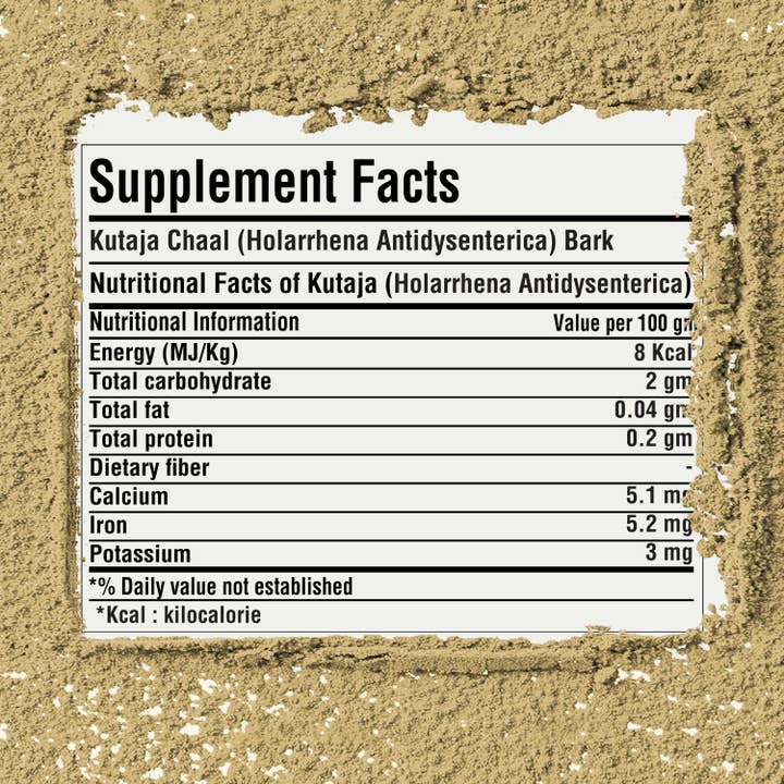 HerbsForever - Wholesale Protein/Superfood Powder - Kutaja Powder Holarrhena Antidysenterica Non GMO Vegan2