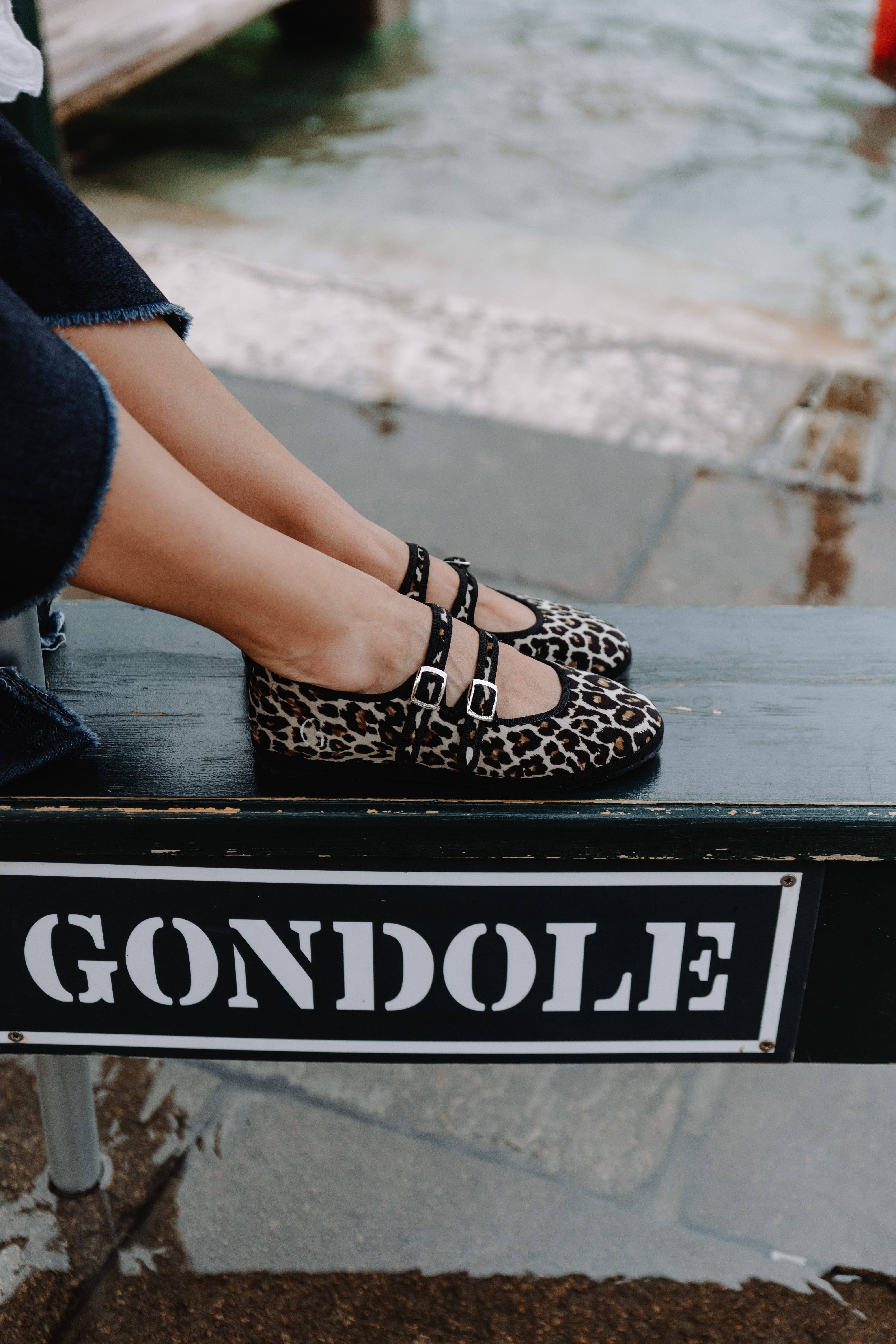 Gondolina Shoes - Wholesale Flats - Women's - Leopard print Mary Jane5