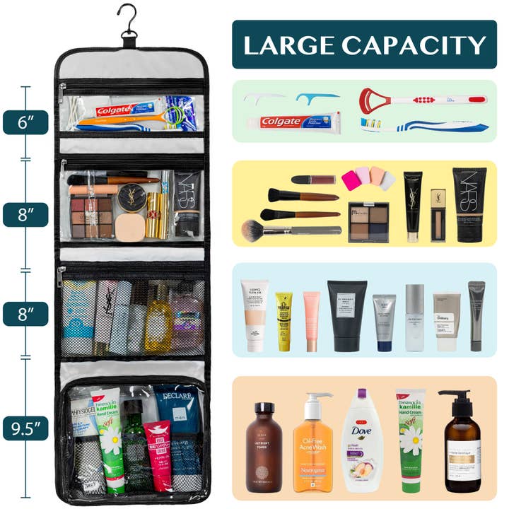 Pavilia - Wholesale Toiletry bag – Unisex - Buckle Hanging Toiletry Organizer Bag30