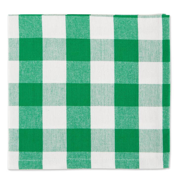 Karierte Serviette mit vier für den Großhandel von Design Imports