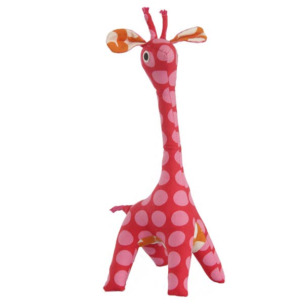 Patchwork Baby Giraffe l Pink for wholesale by Balizen Direct from Bali