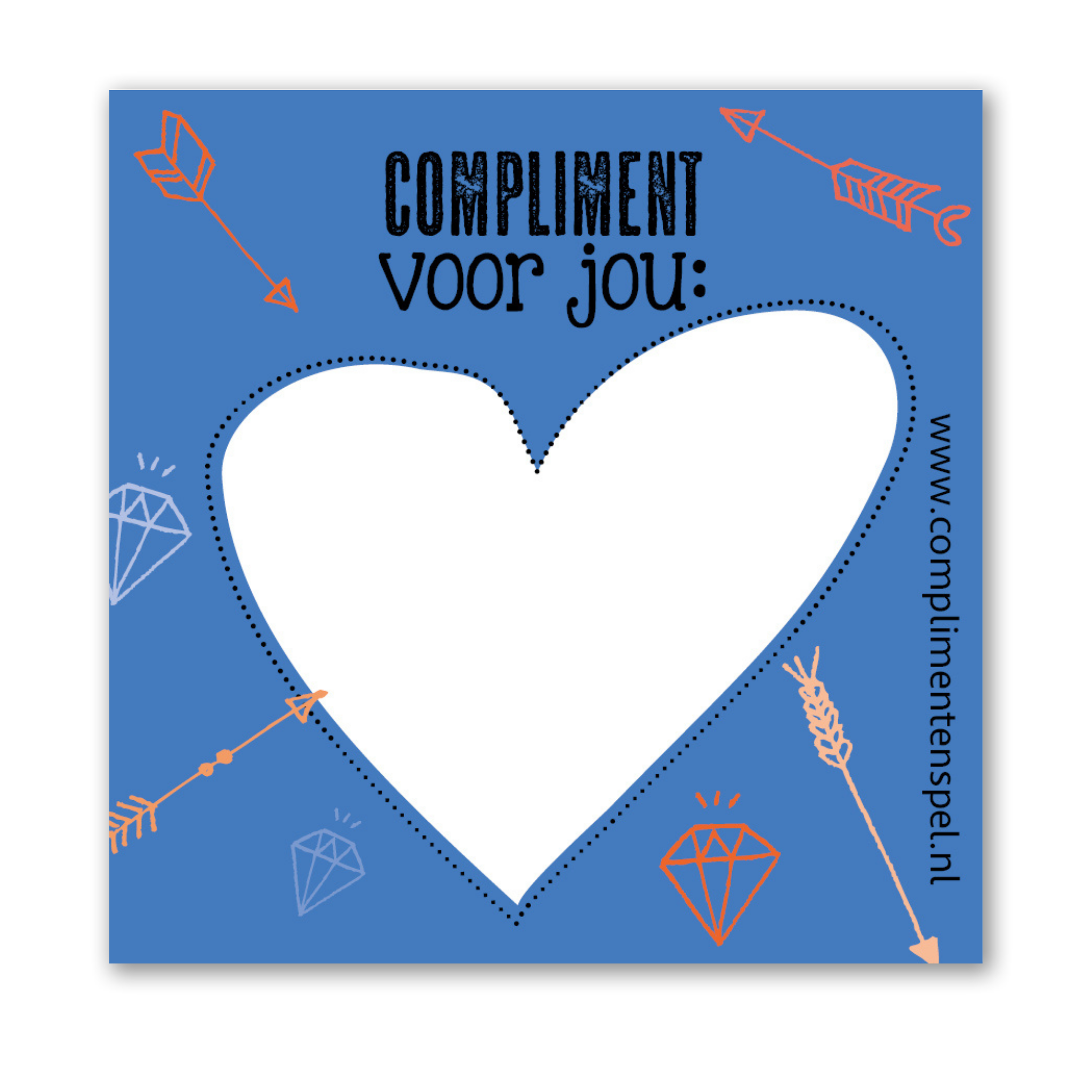 complimentenspel - Wholesale Sticker - Negen verschillende Complimenten Post-Its6